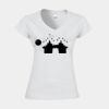 Softstyle™ women's v-neck t-shirt Thumbnail