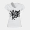 Softstyle™ women's v-neck t-shirt Thumbnail