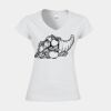 Softstyle™ women's v-neck t-shirt Thumbnail