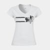 Softstyle™ women's v-neck t-shirt Thumbnail