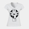 Softstyle™ women's v-neck t-shirt Thumbnail