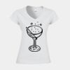 Softstyle™ women's v-neck t-shirt Thumbnail