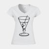 Softstyle™ women's v-neck t-shirt Thumbnail