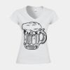 Softstyle™ women's v-neck t-shirt Thumbnail