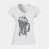 Softstyle™ women's v-neck t-shirt Thumbnail