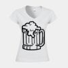 Softstyle™ women's v-neck t-shirt Thumbnail