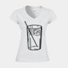 Softstyle™ women's v-neck t-shirt Thumbnail