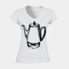 Softstyle™ women's v-neck t-shirt Thumbnail