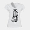 Softstyle™ women's v-neck t-shirt Thumbnail