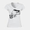 Softstyle™ women's v-neck t-shirt Thumbnail