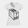 Softstyle™ women's v-neck t-shirt Thumbnail