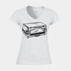 Softstyle™ women's v-neck t-shirt Thumbnail