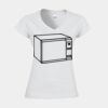 Softstyle™ women's v-neck t-shirt Thumbnail