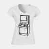 Softstyle™ women's v-neck t-shirt Thumbnail