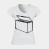 Softstyle™ women's v-neck t-shirt Thumbnail