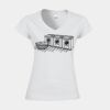 Softstyle™ women's v-neck t-shirt Thumbnail