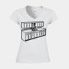 Softstyle™ women's v-neck t-shirt Thumbnail