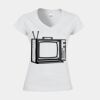 Softstyle™ women's v-neck t-shirt Thumbnail