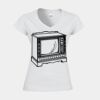 Softstyle™ women's v-neck t-shirt Thumbnail