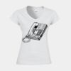 Softstyle™ women's v-neck t-shirt Thumbnail