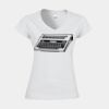 Softstyle™ women's v-neck t-shirt Thumbnail