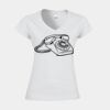 Softstyle™ women's v-neck t-shirt Thumbnail