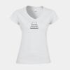 Softstyle™ women's v-neck t-shirt Thumbnail