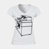 Softstyle™ women's v-neck t-shirt Thumbnail