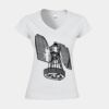 Softstyle™ women's v-neck t-shirt Thumbnail