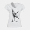 Softstyle™ women's v-neck t-shirt Thumbnail