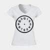 Softstyle™ women's v-neck t-shirt Thumbnail