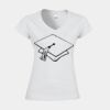 Softstyle™ women's v-neck t-shirt Thumbnail