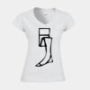 Softstyle™ women's v-neck t-shirt Thumbnail