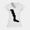 Softstyle™ women's v-neck t-shirt Thumbnail