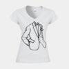 Softstyle™ women's v-neck t-shirt Thumbnail