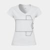 Softstyle™ women's v-neck t-shirt Thumbnail