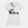 Softstyle™ women's v-neck t-shirt Thumbnail