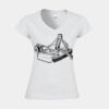 Softstyle™ women's v-neck t-shirt Thumbnail