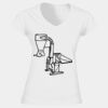 Softstyle™ women's v-neck t-shirt Thumbnail