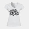 Softstyle™ women's v-neck t-shirt Thumbnail