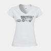 Softstyle™ women's v-neck t-shirt Thumbnail