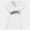 Softstyle™ women's v-neck t-shirt Thumbnail