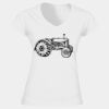 Softstyle™ women's v-neck t-shirt Thumbnail