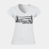 Softstyle™ women's v-neck t-shirt Thumbnail