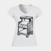 Softstyle™ women's v-neck t-shirt Thumbnail