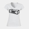 Softstyle™ women's v-neck t-shirt Thumbnail