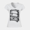 Softstyle™ women's v-neck t-shirt Thumbnail