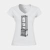 Softstyle™ women's v-neck t-shirt Thumbnail