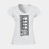 Softstyle™ women's v-neck t-shirt Thumbnail