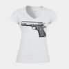 Softstyle™ women's v-neck t-shirt Thumbnail